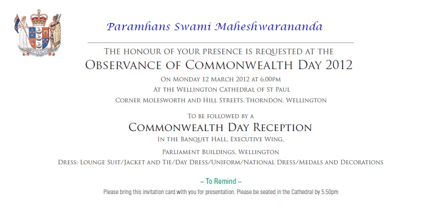 Commonwealth Day on 12 March 2012