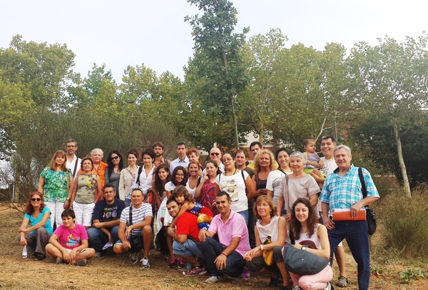 Peace Tree planting in Barcelona Spain