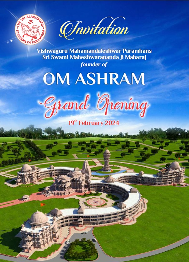 OM Ashram to officially open in 2024