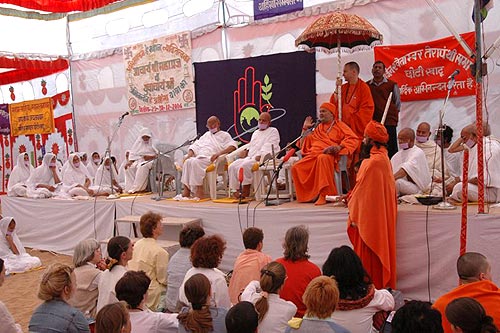 Conference organized by Jain Vishwa Bharati (photo: Swami Chidanand)