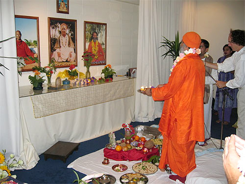 Opening ceremony for Wellington Ashram, March 26th