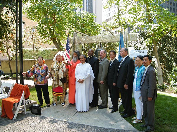 Swamiji's World Peace Tour 2008 - visiting U.S.