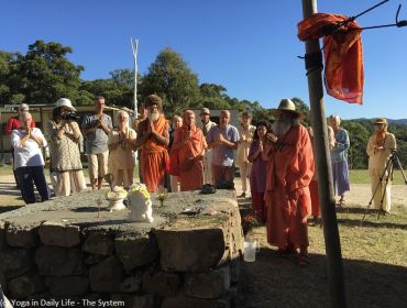 Dungog Retreat - foundation of Sri Alakpuriji Mahadeshwar Shiva Mandir